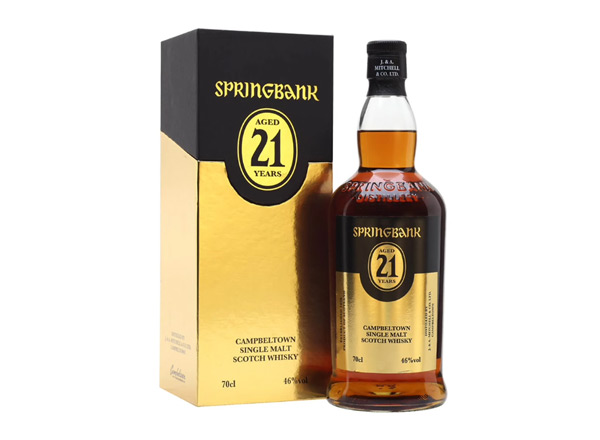 沈阳SpringBank云顶21年威士忌回收苏格兰单一麦芽威士忌700ml进口洋酒收购
