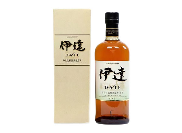 沈阳Nikka Date回收一甲宫城峡蒸馏所产伊达调和型威士忌