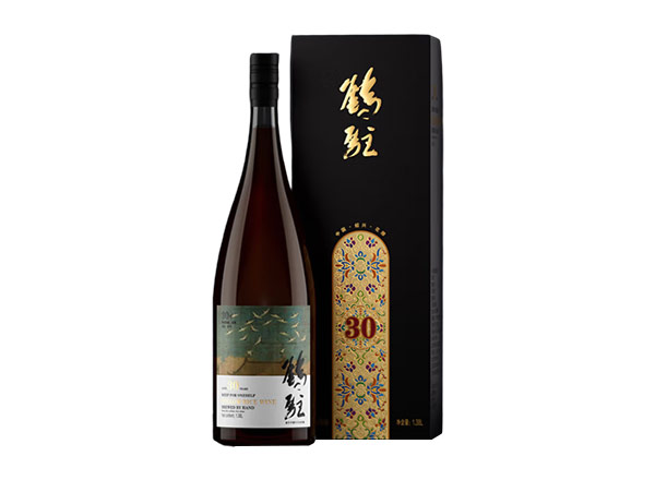 沈阳鹤驻新花雕回收鹤驻30年瑞鹤图黄酒