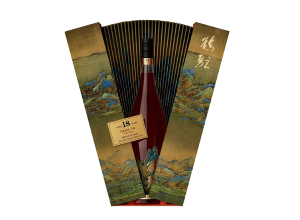 沈阳鹤驻18年黄酒回收鹤驻新花雕18年珍藏版千里江山图
