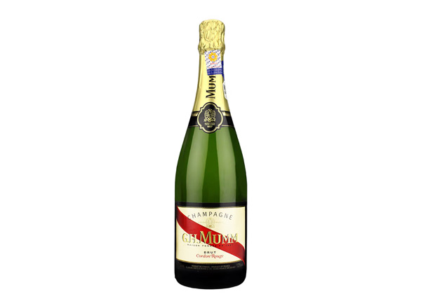 沈阳玛姆香槟回收玛姆红带特级香槟G.H.MUMM Brut